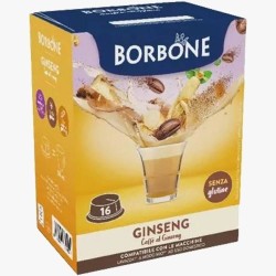 Borbone Ginseng Compatibile A Modo Mio 16 caps