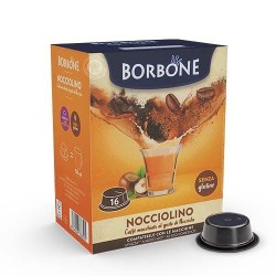 Borbone Nocciolino Compatibile A Modo Mio 16 caps