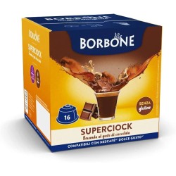 Borbone Superciok Compatibile Dolce Gusto 16 caps