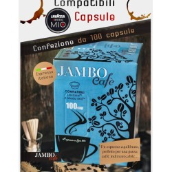 Jambo Miscela Espresso Italiano Compatibile A Modo Mio 100 caps