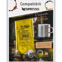 Jambo Miscela Corposo Compatibile Nespresso 100 caps