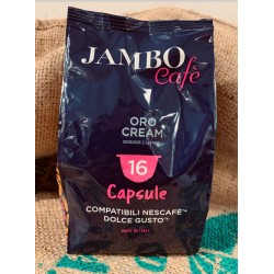 Jambo Miscela Oro Cream Compatibile Dolce Gusto 16 caps