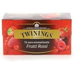 Twinings Tè nero ai Frutti Rossi 25 filtri