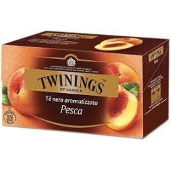 Twinings Tè nero alla Pesca 25 filtri