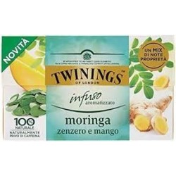 Twinings Infuso Moringa Zenzero e Mango 20 filtri