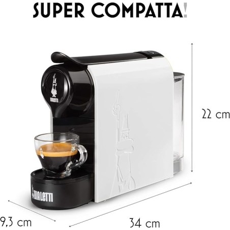 Bialetti Macchina da Caffè espresso Gioia Colore Bianco