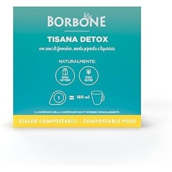 Borbone 18 Cialde Tisana Detox Sistema ESE