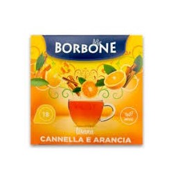 Borbone 18 Cialde Tisana Cannella e Arancia Sistema ESE