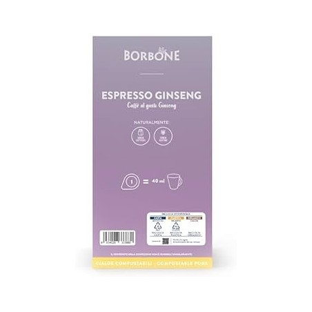 Borbone 18 Cialde Ginseng  Sistema Ese