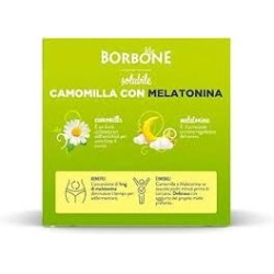 Borbone 18 Cialde Camomilla con Melatonina