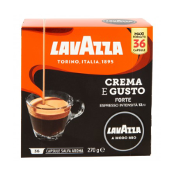 Lavazza A Modo Mio Miscela Crema e Gusto Forte 36 caps