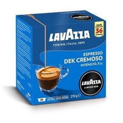 Lavazza A Modo Mio Miscela Dek Cremoso 36 caps